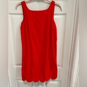 kate spade x Target Red Scallop-Hem Tank Top - XS
